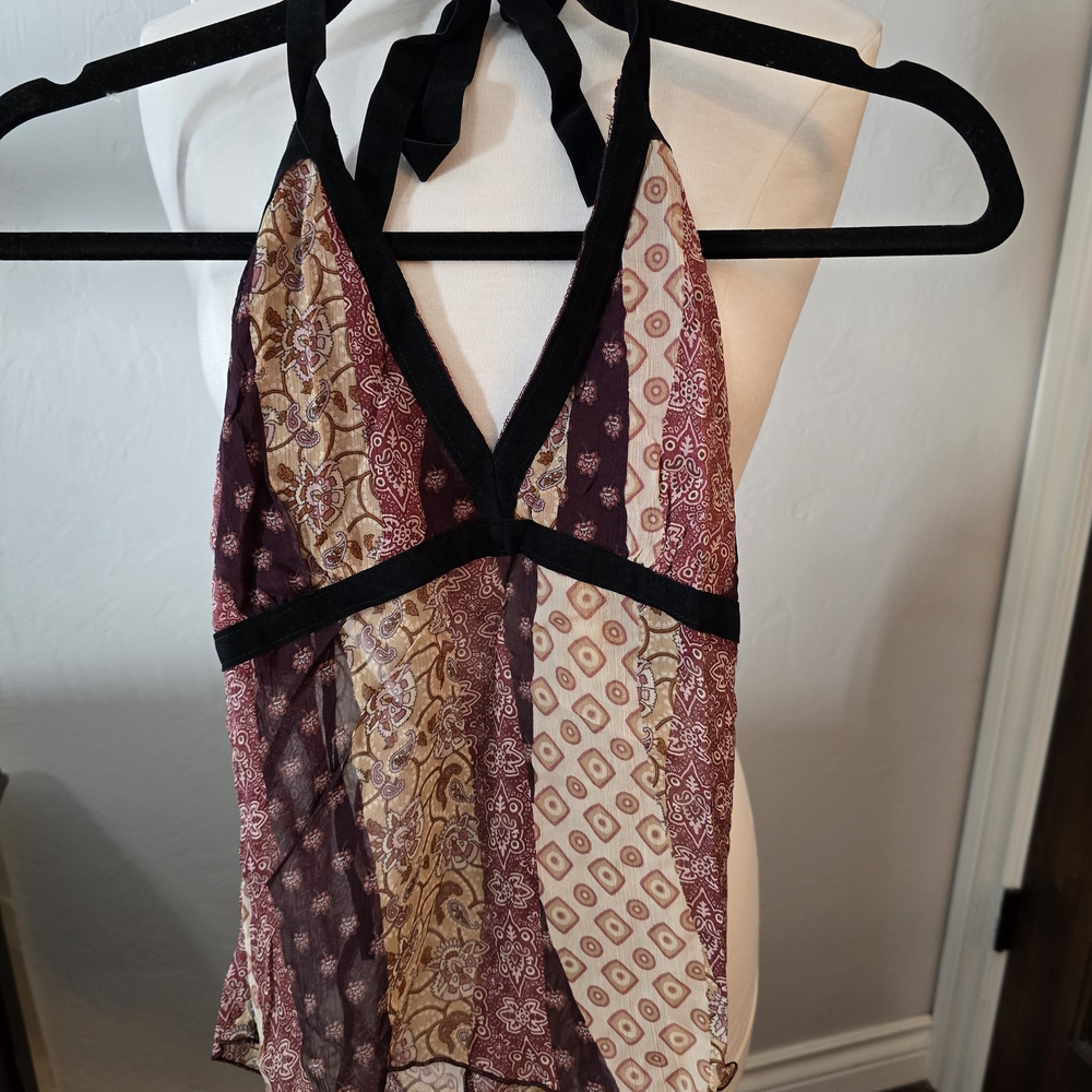 Eye Candy Multicolor Halter Camisole